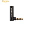 Practical Right Angle 3.5mm OMTP To CTIA Male To Female Audio Plug Jack Adapter Converter Special Gift