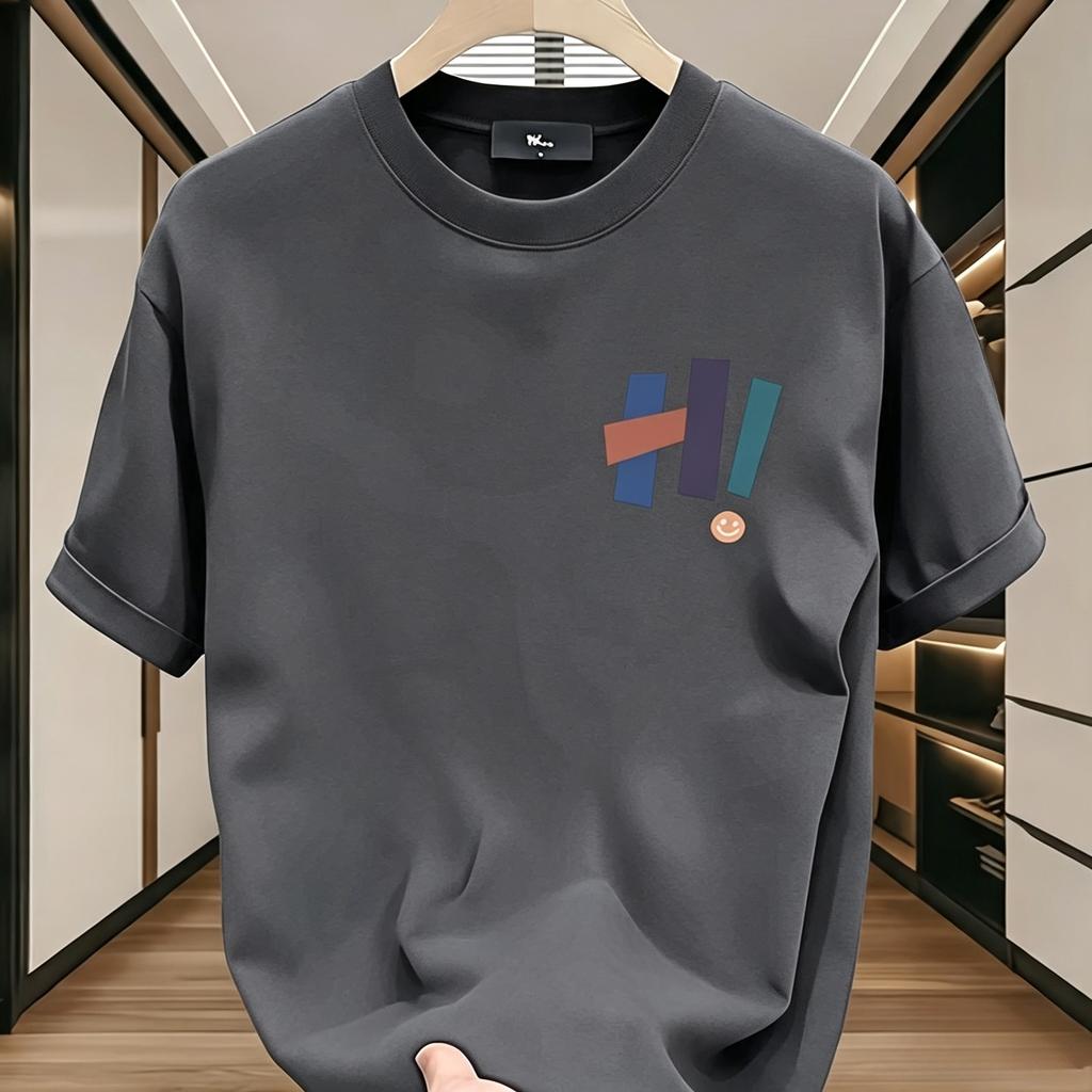 Minimalist Casual Everyday Shirt Unisexs Round Neck Cotton Tshirt Summer Street Style Urban Fashion Unisexs And Unisexs T Shirt
