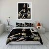 Singer Portrait Black Dress Bedding Duvet Cover Set Duvet Cover Pillowcases  (1*Duvet Cover 2*Pillowcases, without duvet insert)