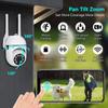 1080P WIFI IP Camera Waterproof Outdoor Security Night Vision Wireless Video Surveillance Cameras Human Detect