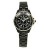 Technos Women's Ceramic Date Watch T9930BB, Black
