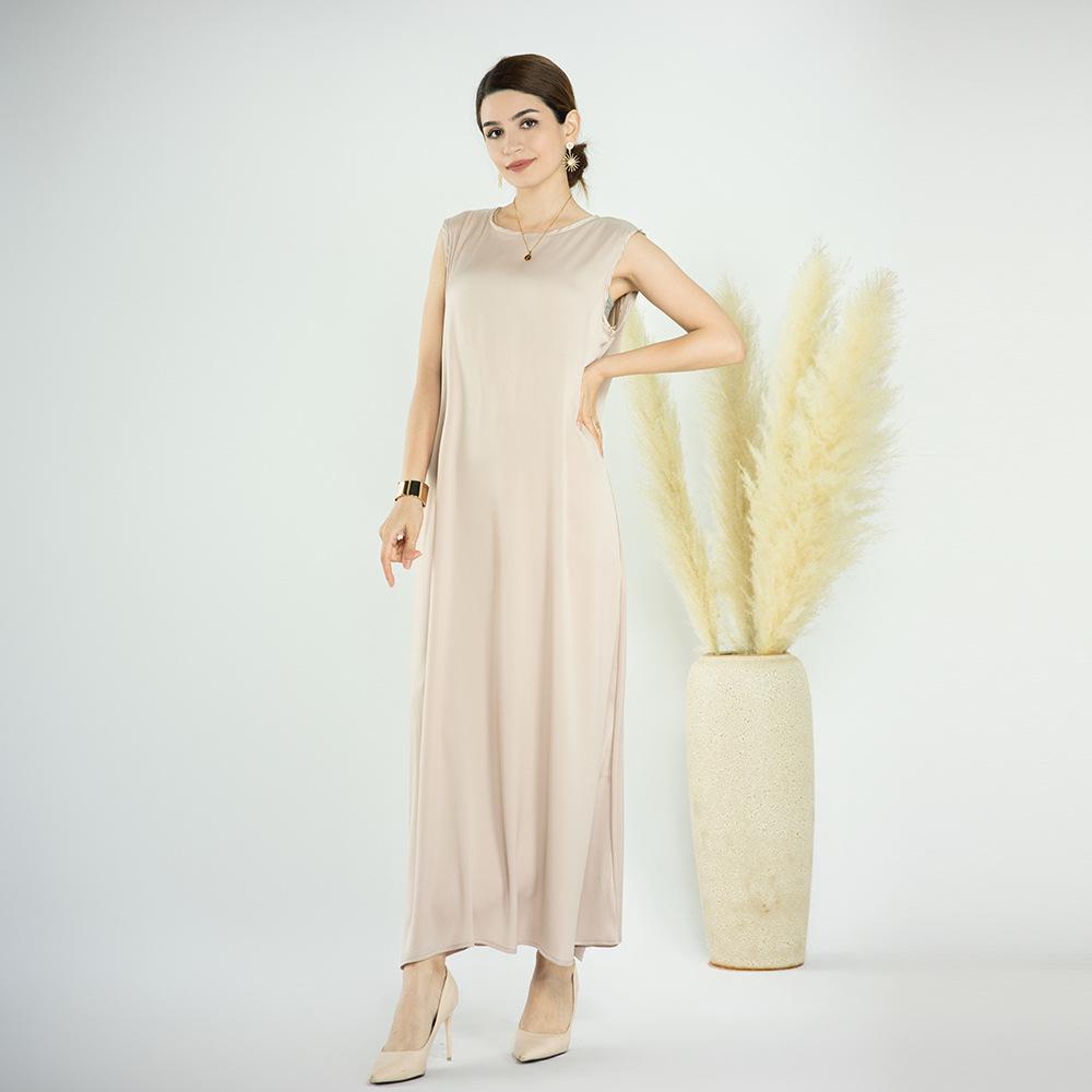 Платье-футляр Loriya 2023 года, однотонное, LR584, выпуск Middle East Türkiye Dubai