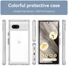 Для Чехол Google Pixel 7A Чехол Pixel 7A Capas Бампер Ударопрочный Задняя Прозрачный Прозрачный Разноцветный Fundas Google Pixel 7 Pro 7A