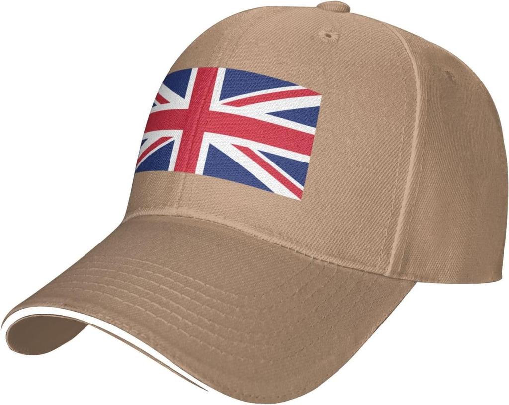 Великобритания Флаг Великобритании Snapback Кепка Смешная Кепка Регулируемая Бейсболка Унисекс Спортивная Кепка