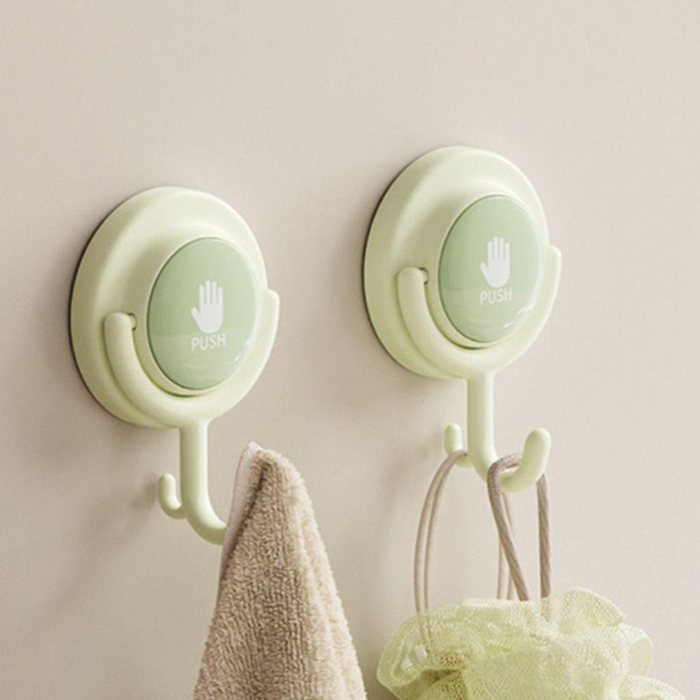 2 шт. Экономия места присоски крючки водонепроницаемый держатель для хранения удобный настенный крючок для туалета