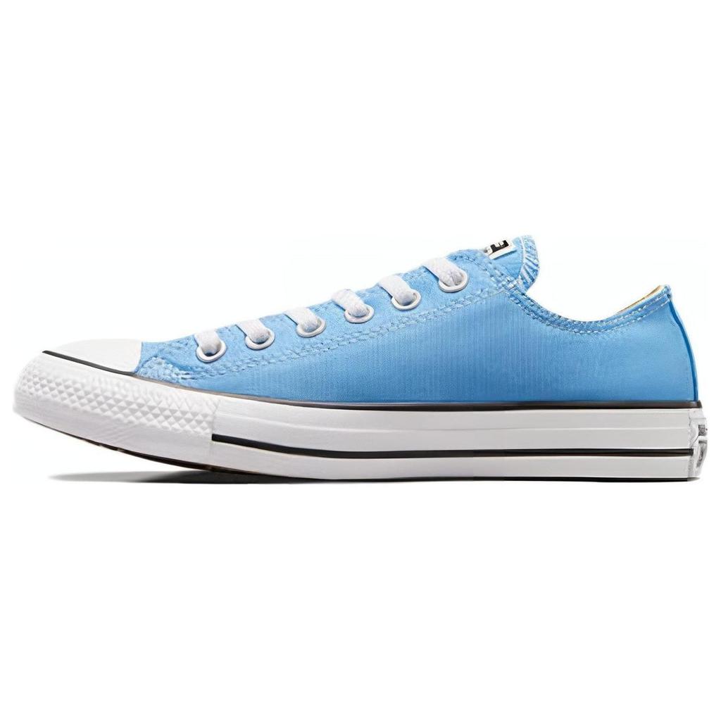 Converse Chuck Taylor All Star Seasonal Color Comfortable Versatile Durable Non-Slip Low-Top Canvas Shoes Unisex Sneakers Blue A04545C