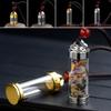 Aromatherapy Wishing Bottle Pendant Gold Silver Perfume Bottle Necklaces Creative Ashes Urn