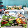 Asterix Friends 3pcs Bedding Set,Including 1pc Duvet Cover And 2pcs Pillowcases Perfect Gift for Christmas,Ideal for Bedroom, Dormitory