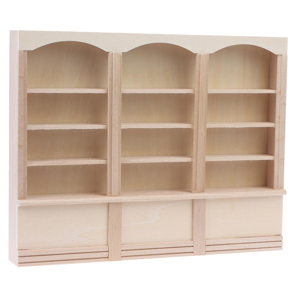 1:12 кукольный мини-книжный шкаф, витрина, книжная полка, шкафчик, декор кукольного дома