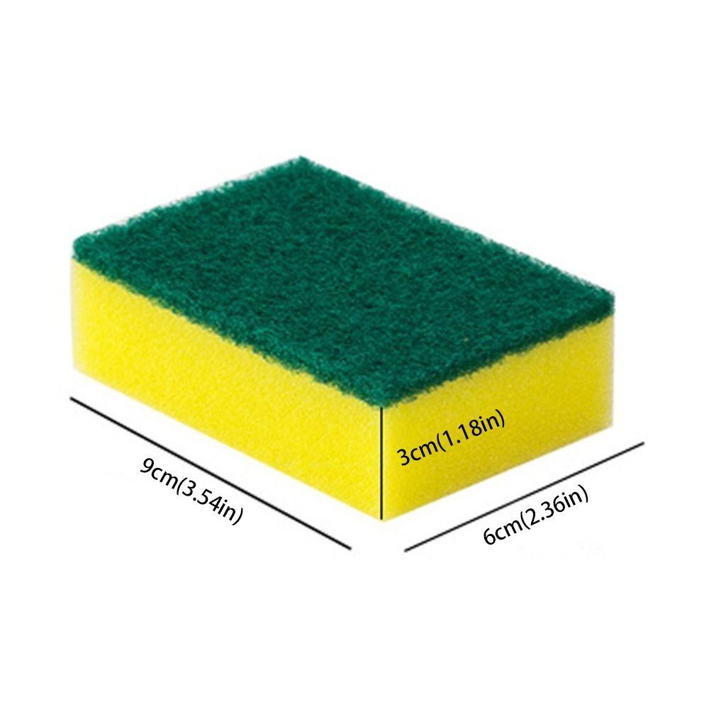 Sponge Dishwashing Sponge Reusable Cleaning Wipe Durable Scouring Pad