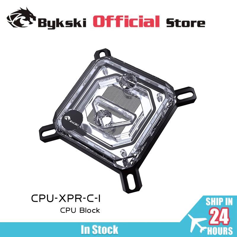 Водоблок Bykski для процессора Использование для INTEL LGA115X 2011 1700 /AMD Ryzen 3/5/7 X470 X570 Радиатор водяного охлаждения CPU-XPR-C-M/CPU-XPR-C-I