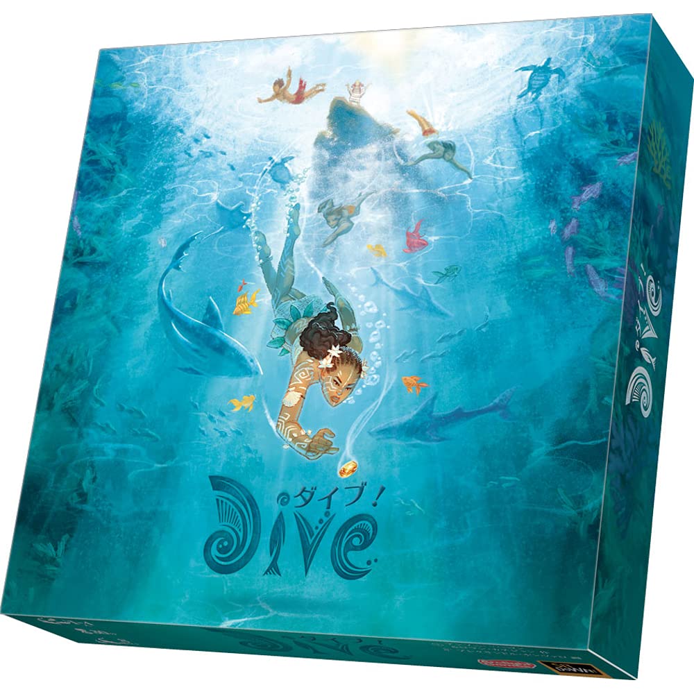 Arclight Full Japanese Edition 30 ages 8 and Board Game Dive! (1-4 players, minutes, up)