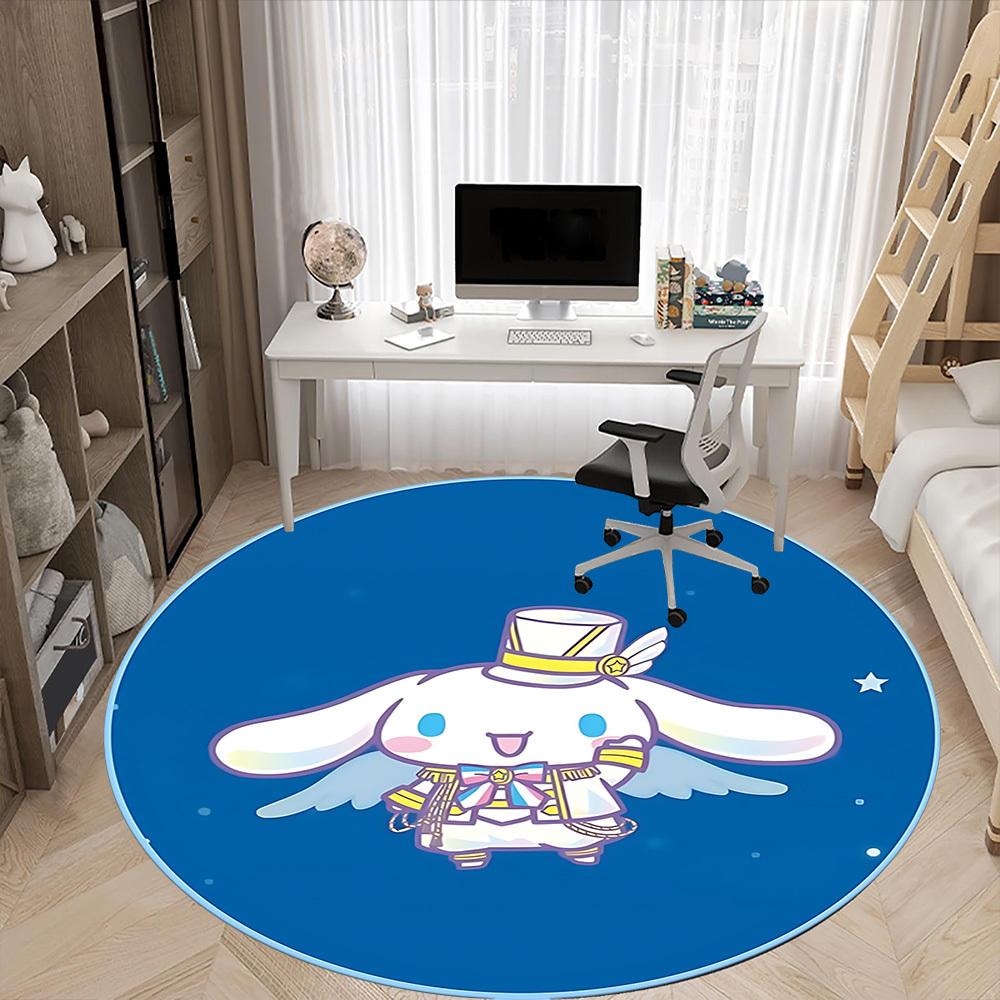 1 шт. Коврик-стул Cinnamoroll для офиса, Нескользящий, Мягкий и прочный офисный ковер для декора интерьера