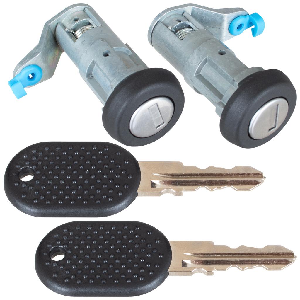 Iveco Daily III IV V 99-14 Door Lock Inserts Left + Right, 2 Pieces Set