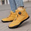 2025 Fashionable Men's Ankle Boots Turn Buckle Snow Shoes for Men and Women Waterproof and Warm Hiking Shoes for Outdoor Sports