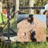 Set Extra Long Extension Spiral Auger Drill Bits Carbon Steel Hole Opener  Hard Soft Plastic