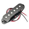 Musiclily 50mm Stratocaster Pickup, Single Coil, Middle PU, for ST Electric Guitar, Black