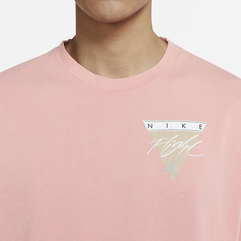 Jordan Set-in Sleeve T-Shirt Men's Pink CZ8064-693