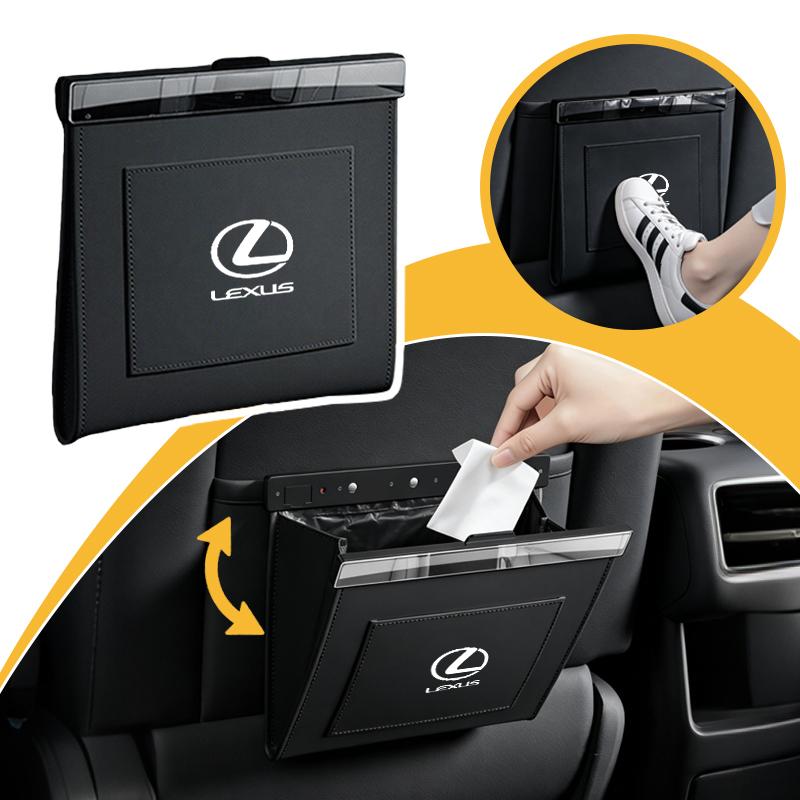 Magnetic Car Trash Can Folding Hanging Storage Bag For Lexus GX460 Ct200h IS250 ES 220D IS200 Fsport GS GX IS LS LX NX RX UX CT