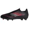 Adizero F50 League Бесшнуровочные FG MG Stealth Victory Pack Унисекс Кроссовки Черный Основной черный Железо-металлик IE1242