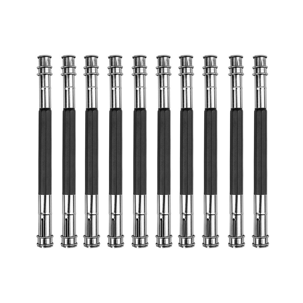 10 шт. Двусторонний удлинитель для коротких карандашей, Деревянный удлинитель для карандашей для художников, студентов, Инструменты для рисования и письма