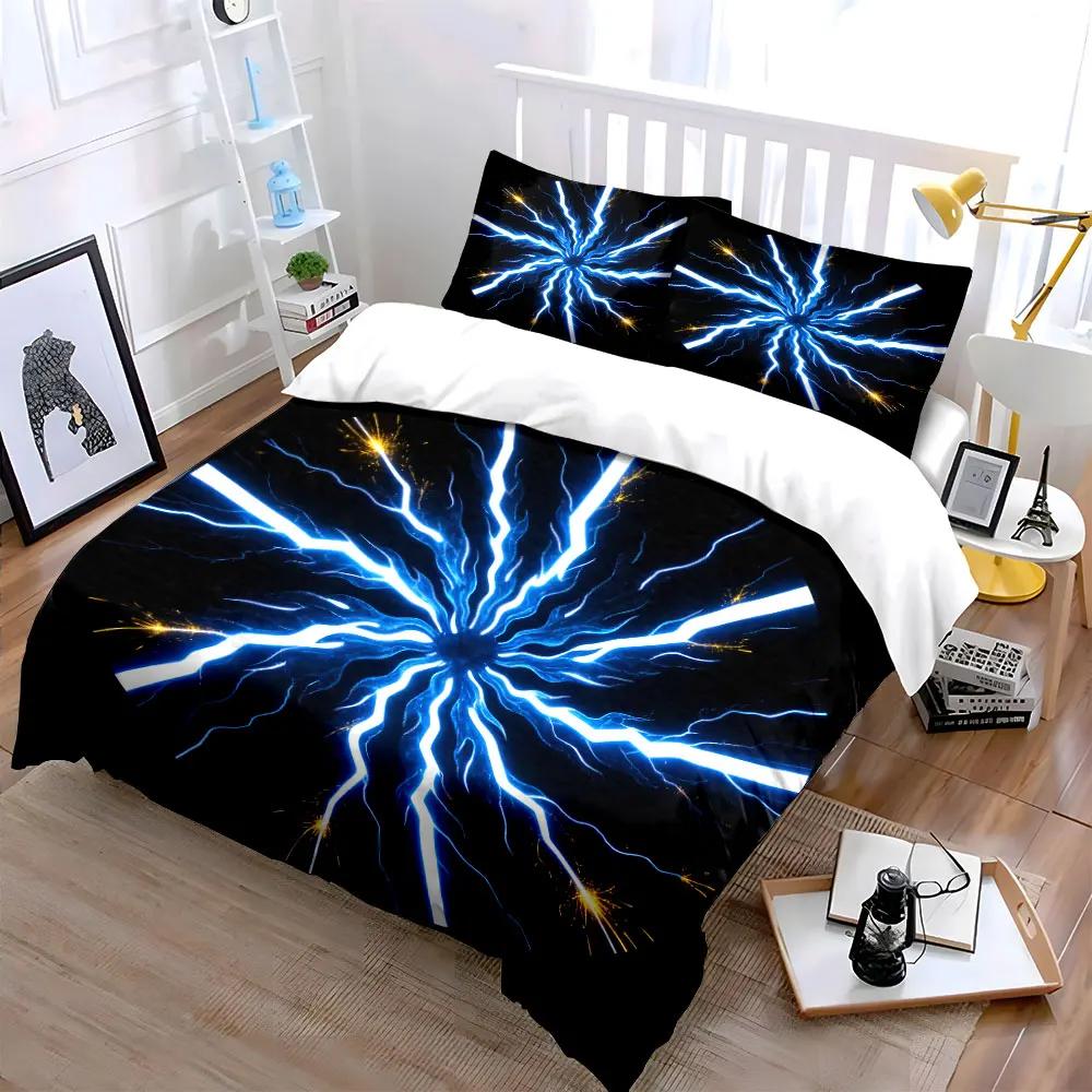 "Abstract Art Decor Set" Soft Comfortable Duvet Cover Bedding Set Included 1*Duvet Cover & 2*Pillowcases, gift