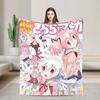 Флисовые пледы Puella Magi Madoka Magica, Мультяшный плед Волшебницы для дома и улицы, Очень теплое одеяло,