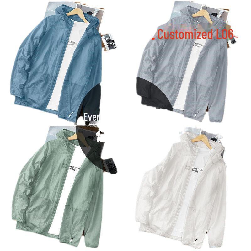 Летняя куртка Ice Silk с защитой от солнца для мужчин и женщин — дышащая, легкая, стильная, модная, повседневная, для активного отдыха