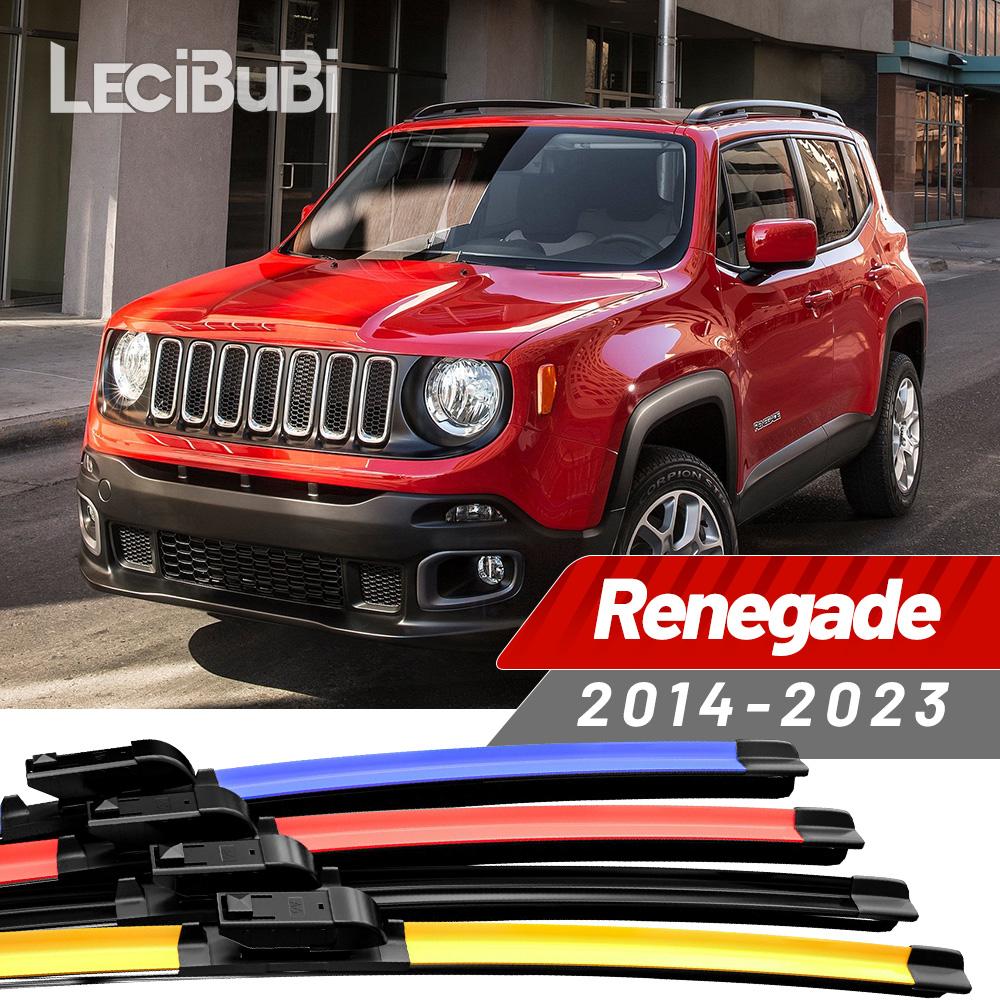 2pcs For Jeep Renegade 2014-2023 2014 2015 2016 2017 2018 2019 2020 2021 2022 Front Windshield Wiper Blades Windscreen Wipers