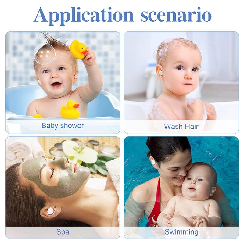 Водонепроницаемый протектор для ушей для детского душа, плавания, защиты ушей, наклейка, инструмент для купания, душа, аксессуаров для купания