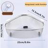 Фильтр для сбора пищевых отходов KitchenFood Catcher Trainer для кухонной мойки Triangle Tri-Holder Filter Sink Strainer Saddle Leftover Mesh Stainless Stee