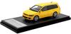 INTERALLIED Hi Story Scale Mitsubishi Lancer Cedia Wagon Ralliart Edition Dandelion Yellow Finished Model HS505YE 1/43 (2001)