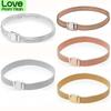 Original Rose Gold Woven Mesh Reflexions Multi Chain Bracelet Fit 925 Sterling Silver Bangle Bead Charm Diy Jewelry