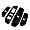 TANGDUTUTU Nissan Note E13 Power Window Switch Cover Door Window Button Door Switch Panel Interior Panel Interior Parts Accessories ABS Resin 4PCS New