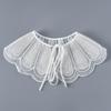 Fashion Scarf Fake Collar Shirt Women Detachable Collar Lace Neckline Women False Collar Tie White Faux Col Clothes Accessories