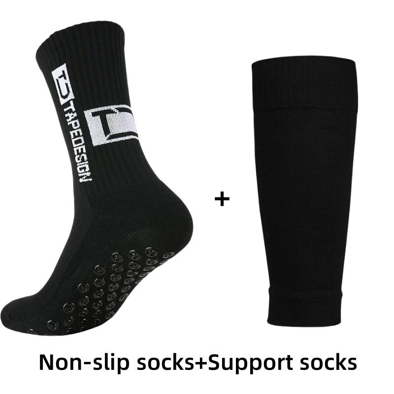 Non Slip Football Socks Mens Friction Gasket Tube Running Ice Snow Hiking Sports Over Knee Stockings Basketball Socks