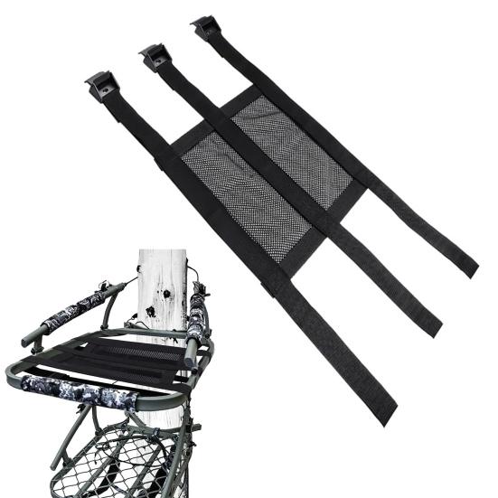 Сиденье для стойки на дереве с регулируемым ремнем, универсальное, дышащее, прочное, для кемпинга, охоты, кемпинга, сидения на дереве, замена сетчатой подушки