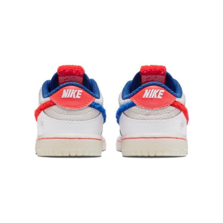 Nike Dunk Low TD Year of the Rabbit - White Rabbit Candy Baby Sneakers Crimson Varsity-Royal Sail FD4625-161
