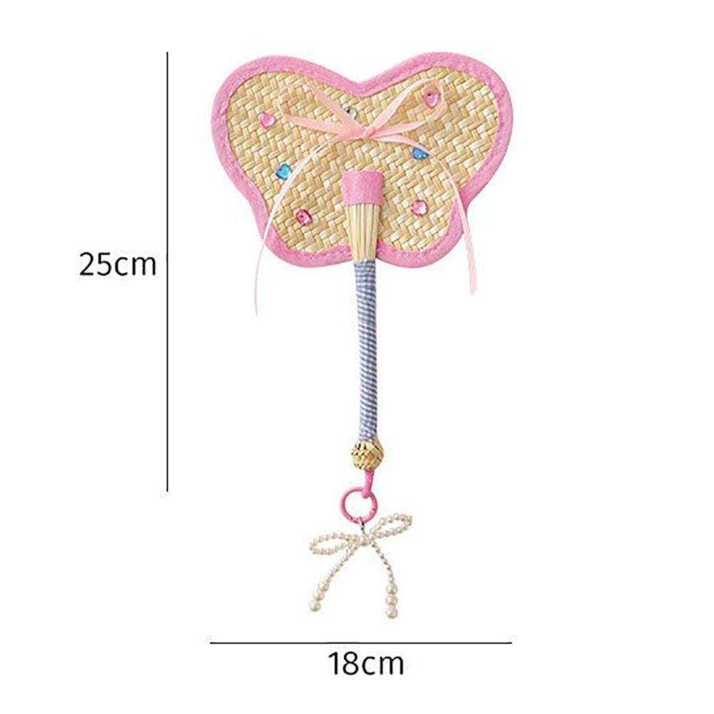 Hand-cranked Pu Fan Bamboo Craft Fan New Handheld Fan Home Decor