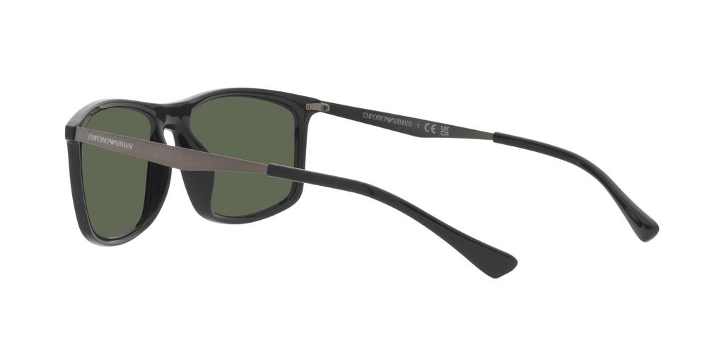 Солнцезащитные очки EA4171U 501771 БЛЕСТЯЩИЙ ЧЕРНЫЙ 57 [Emporio Armani]