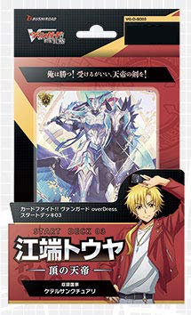 Карточный бой Бушироуд!! Vanguard overDress Стартовая колода Vol. 3: Touya Ebata -Император Вершины- Набор