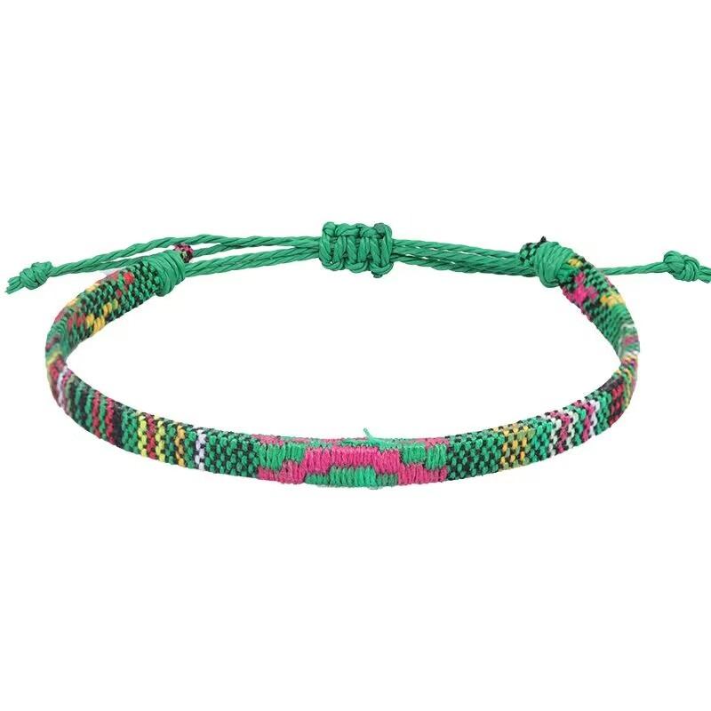 Браслет Подвески Мужская мода Регулируемые прочные модные бохо ручной работы богемные парные браслеты для женщин унисекс