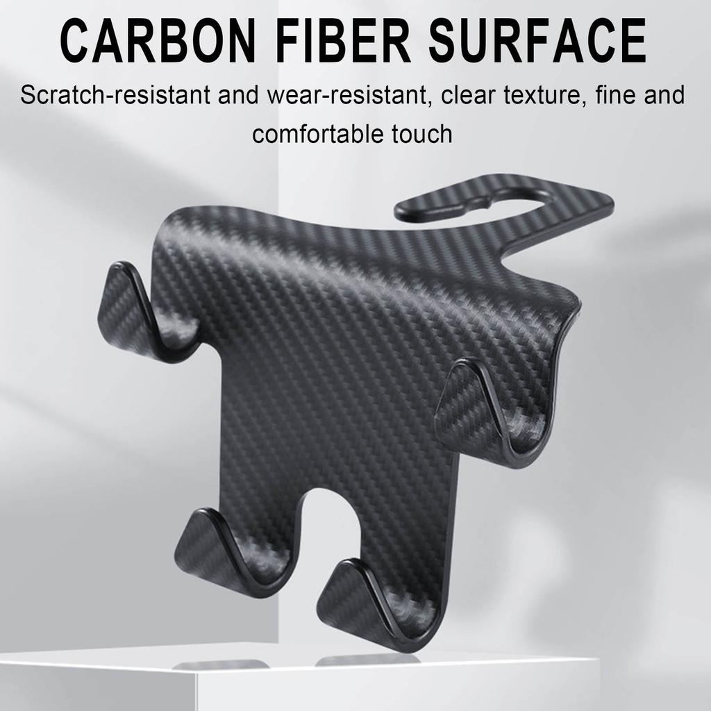 Multi-functional Two-in-one Vehicle-mounted Hook Wholesale Car Rear Mobile Phone Bracket Hook