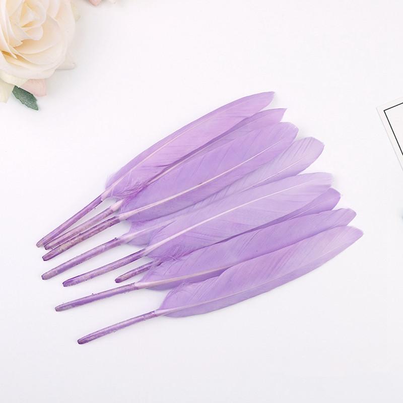 20/100pcs Duck Feathers DIY Feathers for Jewelry Making Plumes Earring Home Wedding Decoration Plumas Crafts Accessories 10-15CM