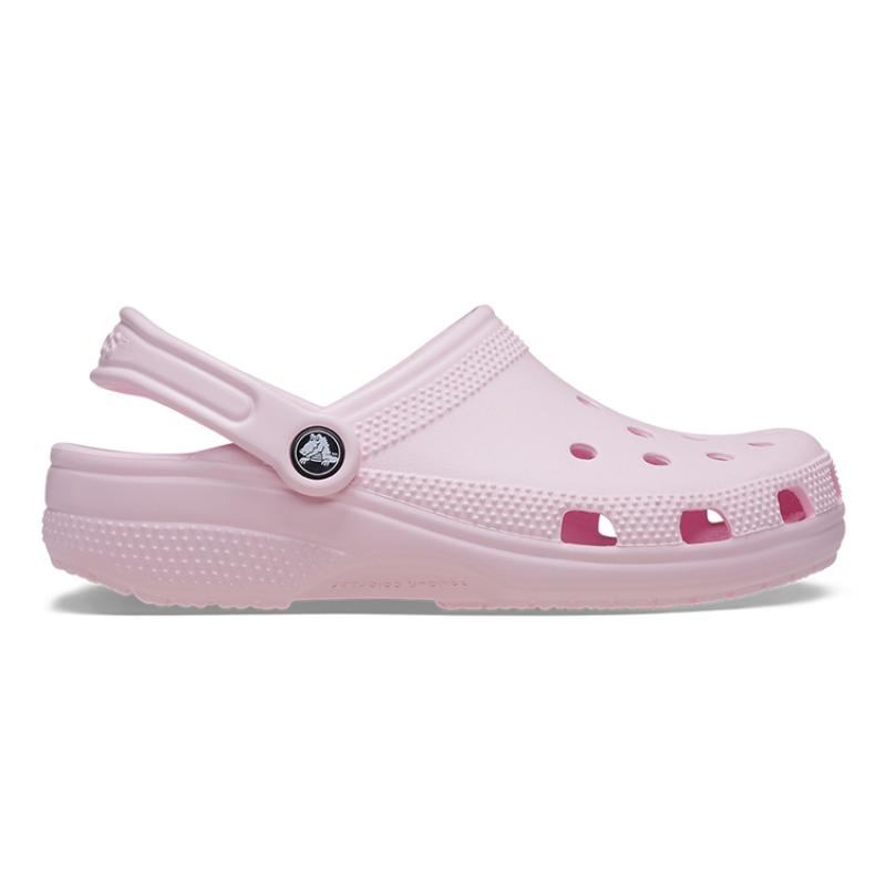 Crocs Классические клоги EVA пляжная обувь уличные шлепанцы с носком обувь с отверстиями женские цвет молочной пудры