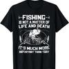 Рыбалка - это не вопрос жизни и смерти футболка