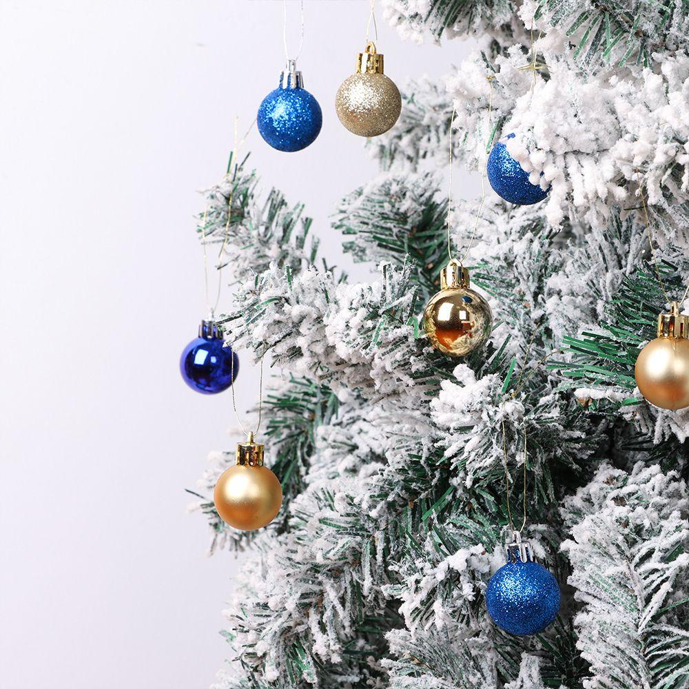 3cm Party Supplies Crafts DIY Gifts Drop Pendant Christmas Tree Decoration Ball Bauble Xmas Hanging