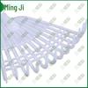 Mingji Plastic Leaf Rake with Wooden Handle