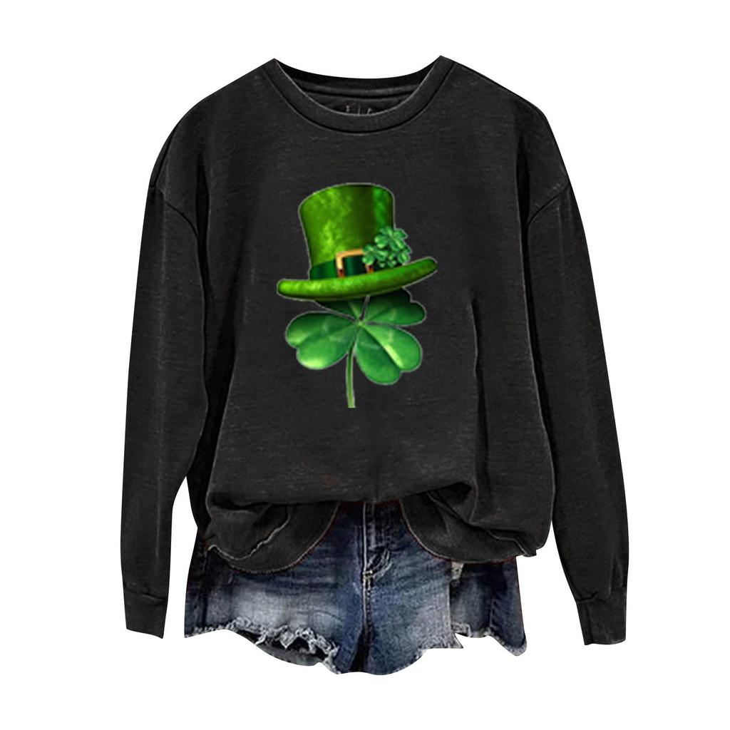 Женские топы с круглым вырезом, хлопковый женский повседневный модный пуловер с длинным рукавом и круглым вырезом