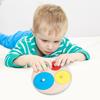 Educational Toy Multiple Color Pegboard Knob Panel Puzzle Board Geometric Shape Matching Toy